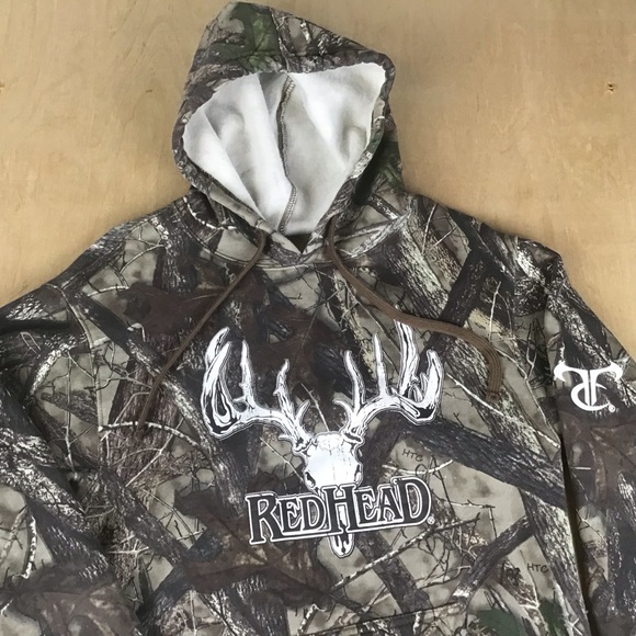 RedHead Other - Red Head Mens Small Realtree Camo Hoodie Sweatshirt Pullover Hunting Camouflage